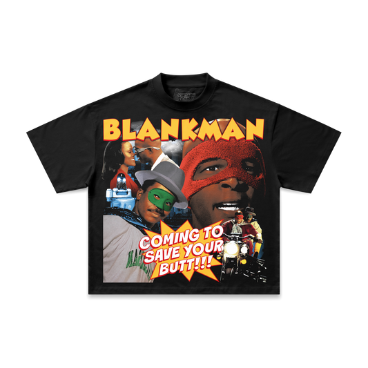 BlankMan Tee (Boxy Crop Tee)
