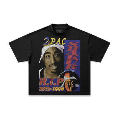 Stop The Violence Tee (Oversized Sun Faded Tee)
